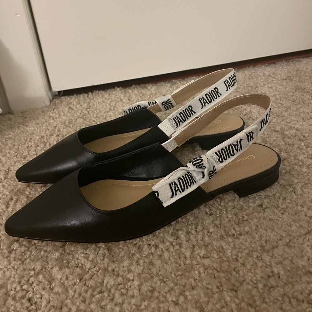 Designer slingback